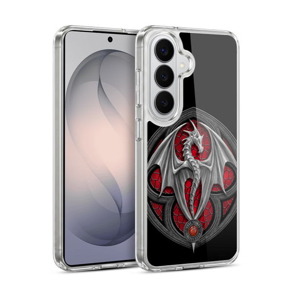 Anne Stokes Dragons 4 Logo Soft Gel Case for Samsung Galaxy S26 Plus