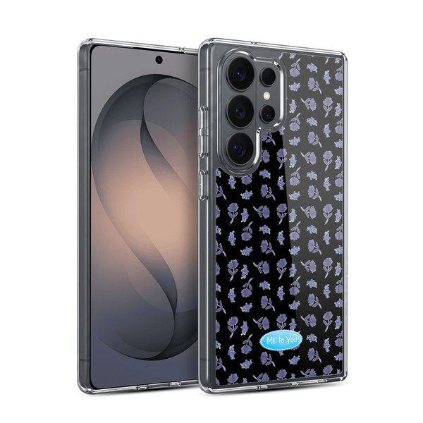 Me To You Soft Focus Lilac Pattern Soft Gel Case for Samsung Galaxy S26 Ultra