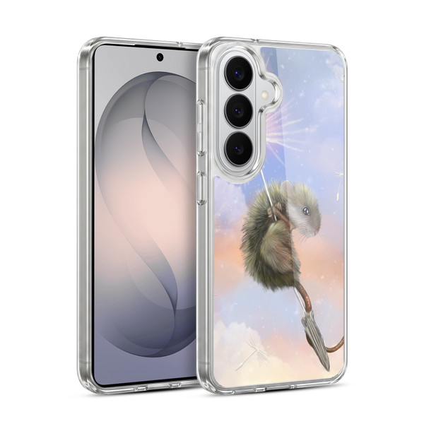 Ash Evans Animals Dandelion Mouse Soft Gel Case for Samsung Galaxy S26 Plus