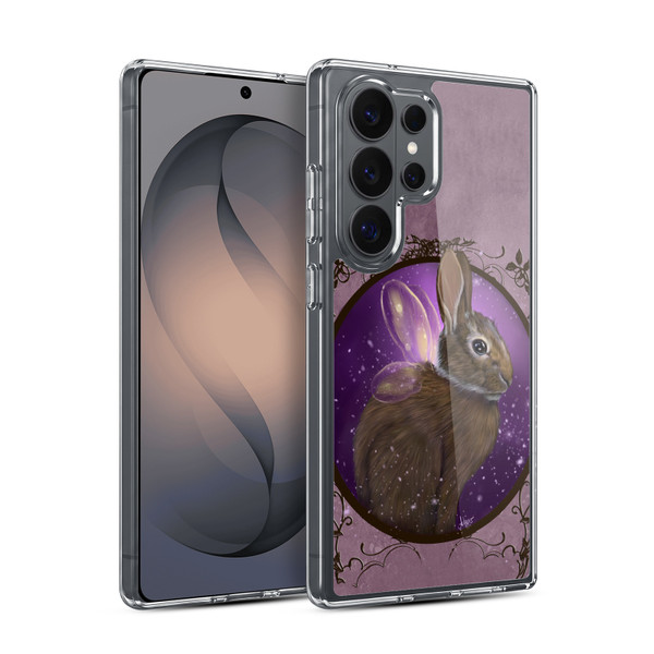 Ash Evans Animals Rabbit Soft Gel Case for Samsung Galaxy S26 Ultra
