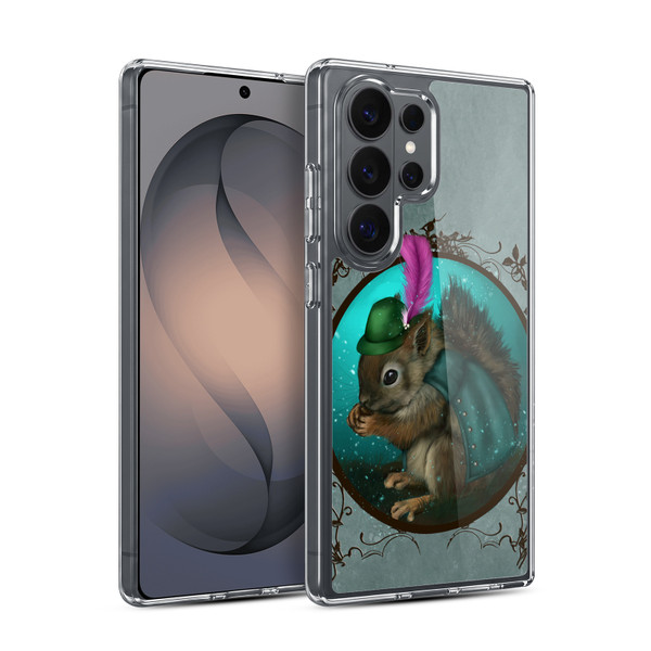 Ash Evans Animals Squirrel Soft Gel Case for Samsung Galaxy S26 Ultra