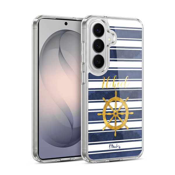 Paul Brent Nautical Wheel Soft Gel Case for Samsung Galaxy S26