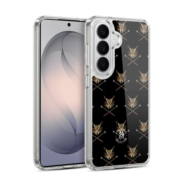 Anne Stokes Owls Cross Wands Patterns Soft Gel Case for Samsung Galaxy S26 Plus