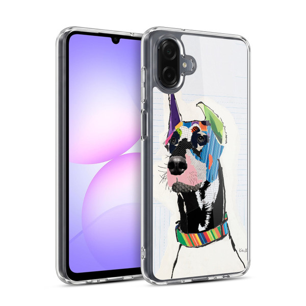 Michel Keck Dogs Ready Soft Gel Case for Samsung Galaxy A07 4G