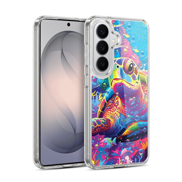 Michael David Ward Animals Turtle Magic Soft Gel Case for Samsung Galaxy S26 Plus