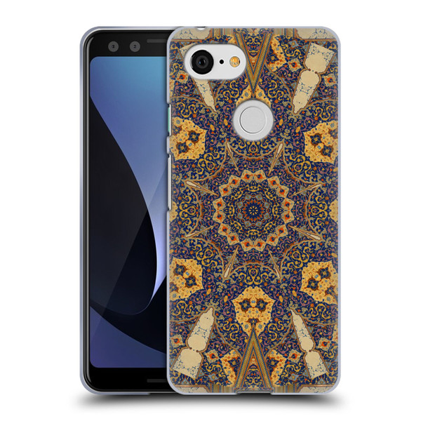 Aimee Stewart Mandala Ancient Script Soft Gel Case for Google Pixel 3