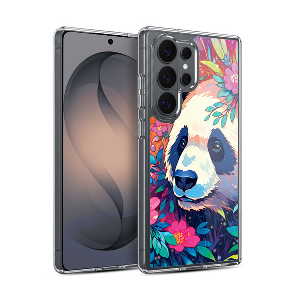 Michael David Ward Animals Panda Soft Gel Case for Samsung Galaxy S26 Ultra
