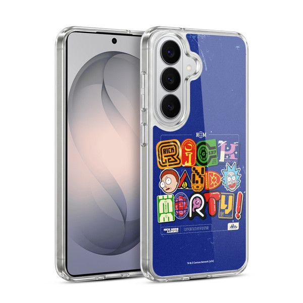 Rick And Morty Duo Graphics Typography Soft Gel Case for Samsung Galaxy S26 Plus