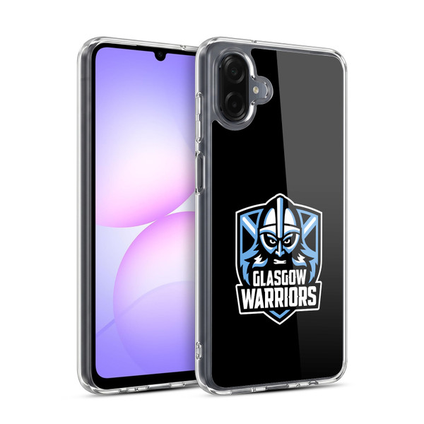 Glasgow Warriors Logo Plain Black Soft Gel Case for Samsung Galaxy A07 4G