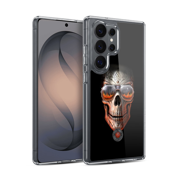 Anne Stokes Skull Hellfire Soft Gel Case for Samsung Galaxy S26 Ultra