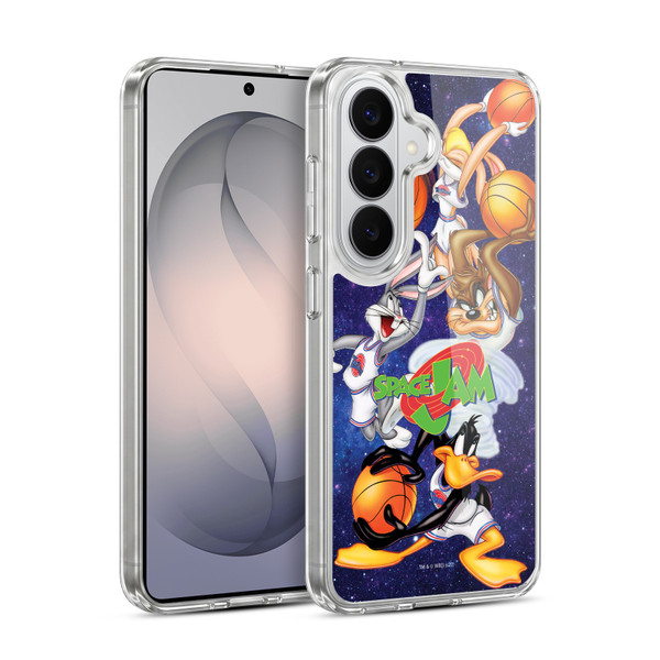 Space Jam (1996) Graphics Poster Soft Gel Case for Samsung Galaxy S26