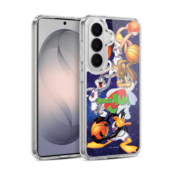 Space Jam (1996) Graphics Poster Soft Gel Case for Samsung Galaxy S26 Plus