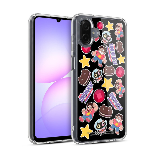 Steven Universe Graphics Icons Soft Gel Case for Samsung Galaxy A07 4G