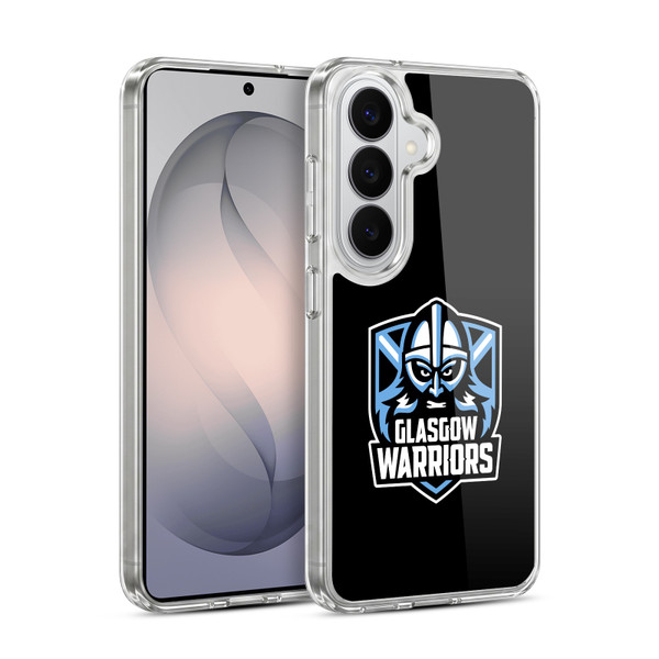 Glasgow Warriors Logo Plain Black Soft Gel Case for Samsung Galaxy S26 Plus