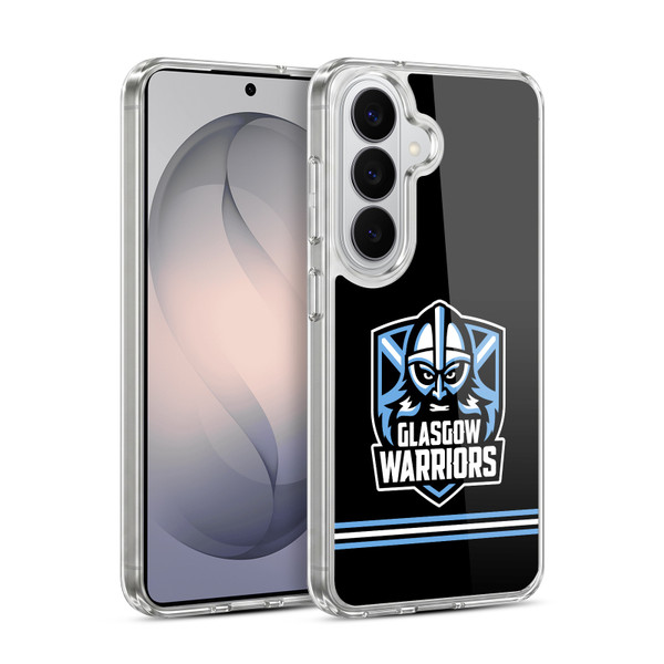 Glasgow Warriors Logo Stripes Black Soft Gel Case for Samsung Galaxy S26 Plus