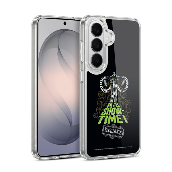 Beetlejuice Graphics Show Time Soft Gel Case for Samsung Galaxy S26
