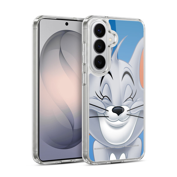 Tom and Jerry Full Face Nibbles Soft Gel Case for Samsung Galaxy S26 Plus
