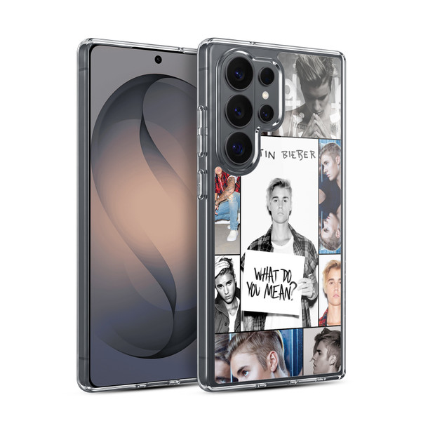 Justin Bieber Purpose Grid Poster Soft Gel Case for Samsung Galaxy S26 Ultra