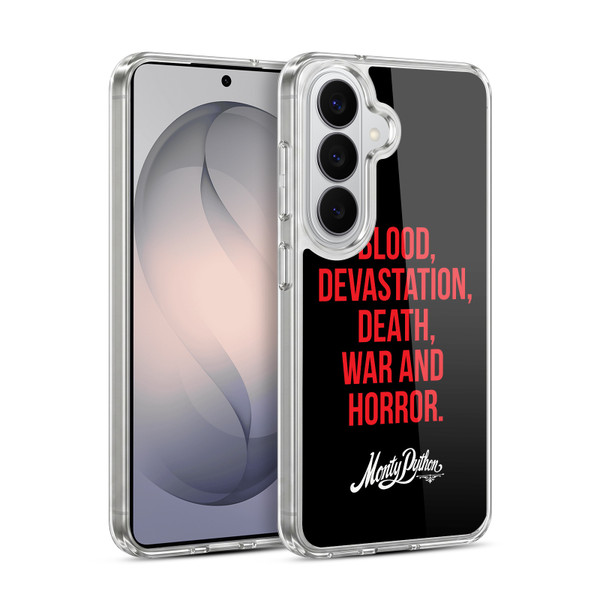 Monty Python Key Art Blood Devastation Death War And Horror Soft Gel Case for Samsung Galaxy S26 Plus