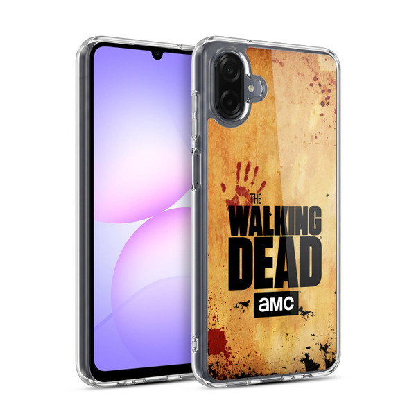 AMC The Walking Dead Logo Stacked Soft Gel Case for Samsung Galaxy A07 4G