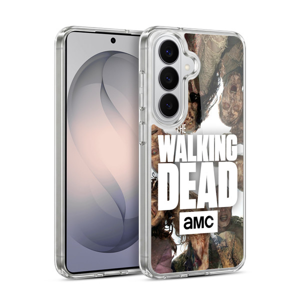 AMC The Walking Dead Logo Group Soft Gel Case for Samsung Galaxy S26