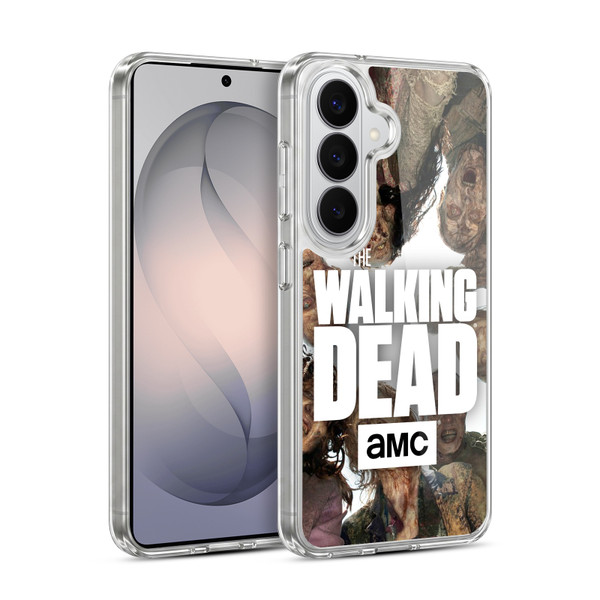AMC The Walking Dead Logo Group Soft Gel Case for Samsung Galaxy S26 Plus