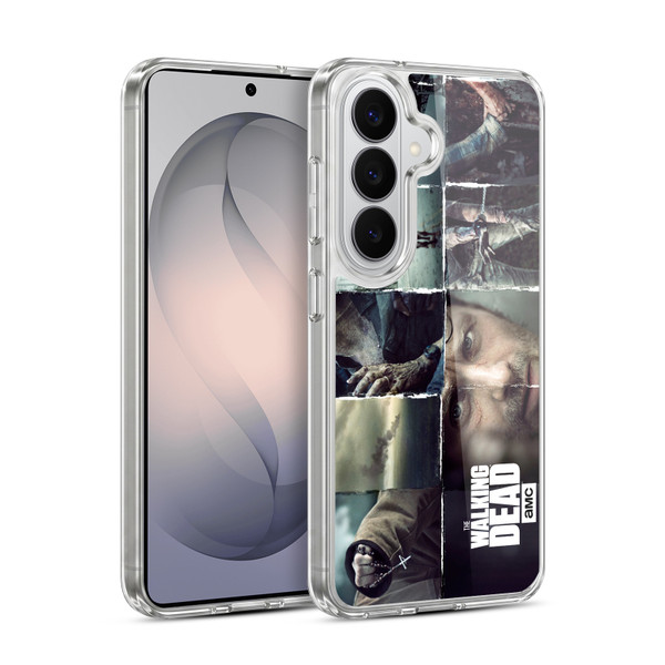 AMC The Walking Dead Logo Key Art Horizontal Soft Gel Case for Samsung Galaxy S26 Plus