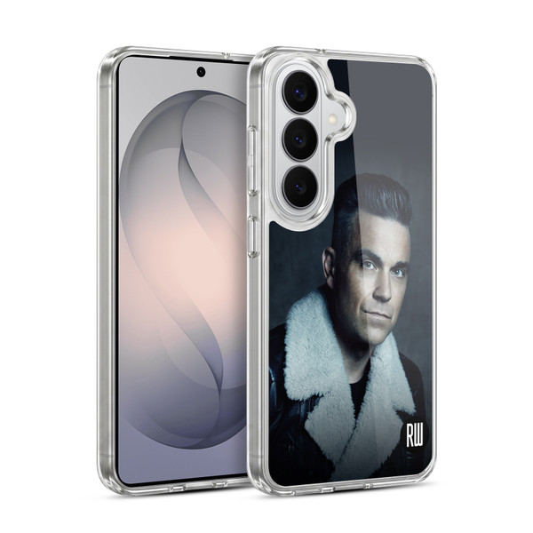 Robbie Williams Calendar Leather Jacket Soft Gel Case for Samsung Galaxy S26