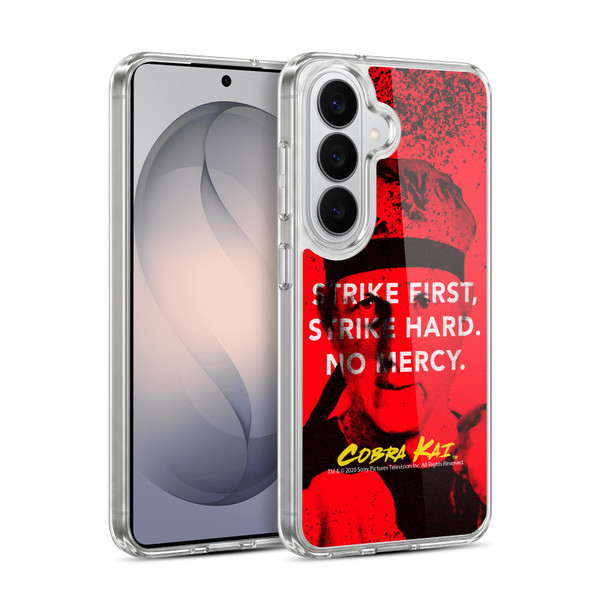 Cobra Kai Composed Art John Lawrence Strike Soft Gel Case for Samsung Galaxy S26 Plus