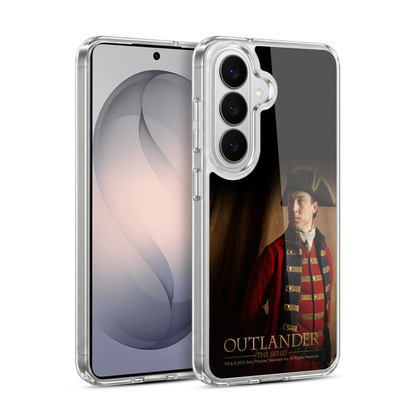 Outlander Characters Jonathan Randall Portrait Soft Gel Case for Samsung Galaxy S26