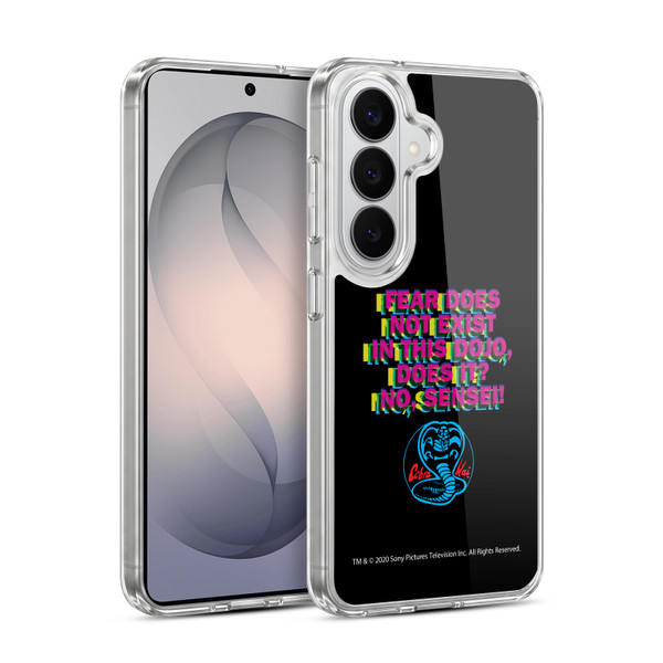 Cobra Kai Graphics 2 Dojo Quote Logo Soft Gel Case for Samsung Galaxy S26 Plus