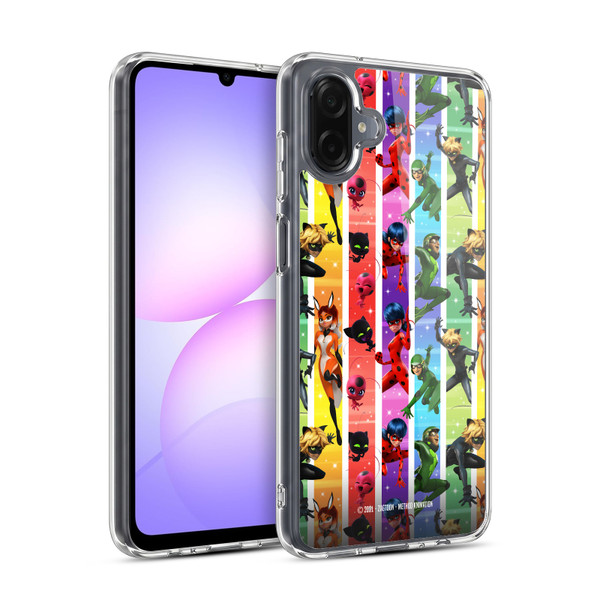 Miraculous Ladybug Graphics Pattern Soft Gel Case for Samsung Galaxy A07 4G