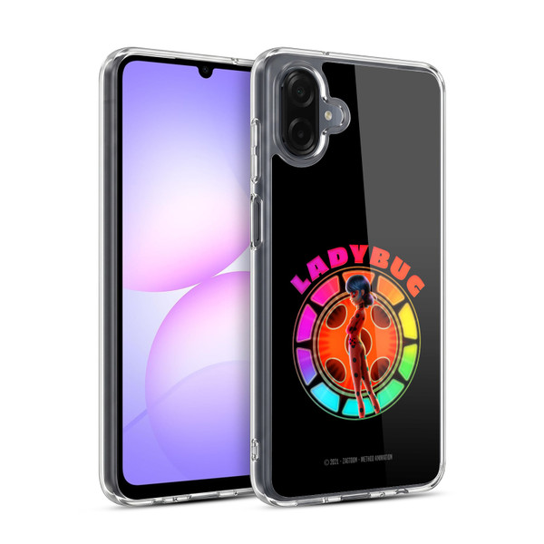 Miraculous Ladybug Graphics Rainbow Soft Gel Case for Samsung Galaxy A07 4G