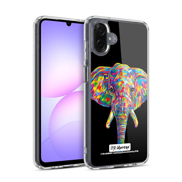 P.D. Moreno Animals Elephant Head Soft Gel Case for Samsung Galaxy A07 4G
