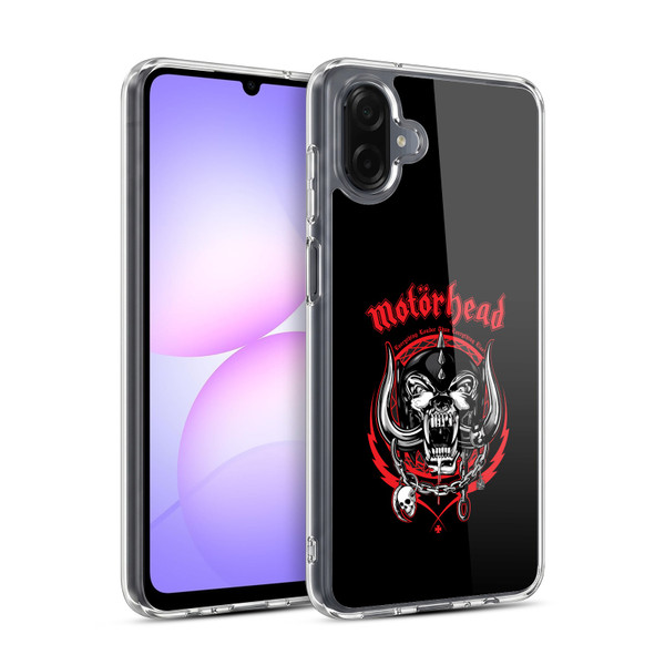 Motorhead Logo Everything Louder Than Everything Else Soft Gel Case for Samsung Galaxy A07 4G