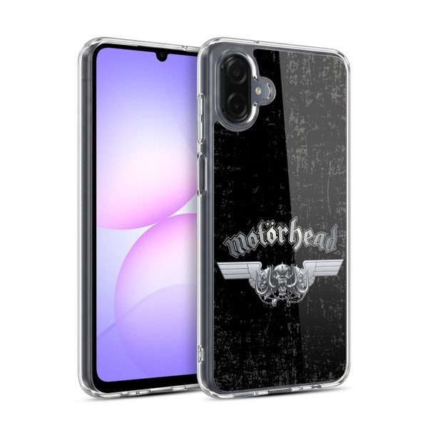 Motorhead Logo Metal Wings Soft Gel Case for Samsung Galaxy A07 4G