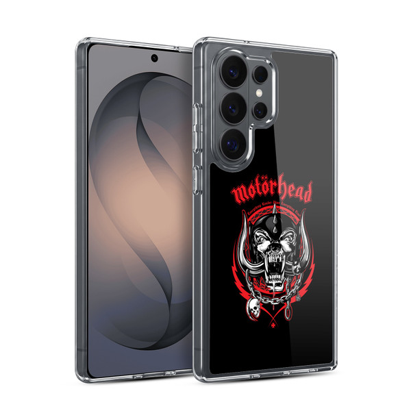 Motorhead Logo Everything Louder Than Everything Else Soft Gel Case for Samsung Galaxy S26 Ultra