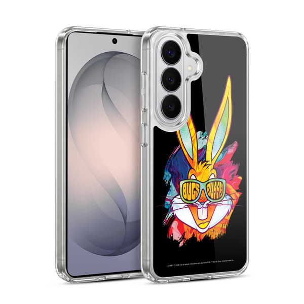 Looney Tunes Bugs Bunny Paint Soft Gel Case for Samsung Galaxy S26 Plus