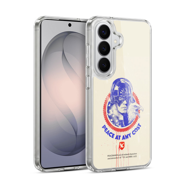 Peacemaker: Television Series Graphics Christopher Smith & Eagly Soft Gel Case for Samsung Galaxy S26 Plus