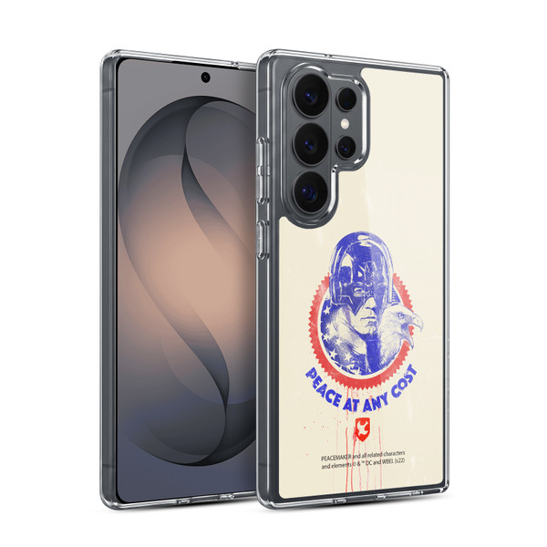 Peacemaker: Television Series Graphics Christopher Smith & Eagly Soft Gel Case for Samsung Galaxy S26 Ultra