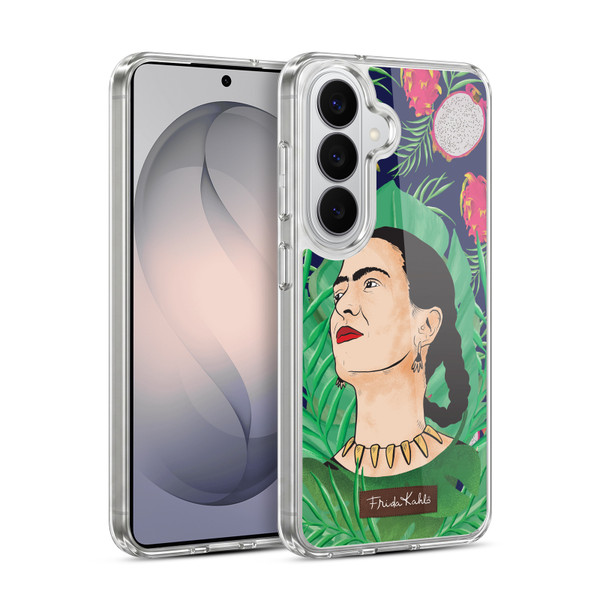 Frida Kahlo Portrait 3 Tropical Soft Gel Case for Samsung Galaxy S26