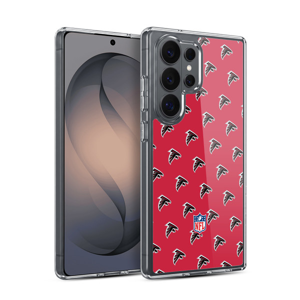 NFL Atlanta Falcons Artwork Patterns Soft Gel Case for Samsung Galaxy S26 Ultra