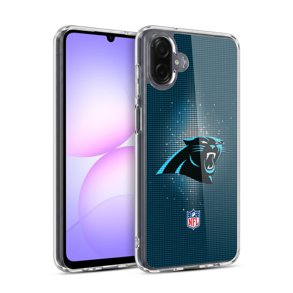 NFL Carolina Panthers Artwork LED Soft Gel Case for Samsung Galaxy A07 4G