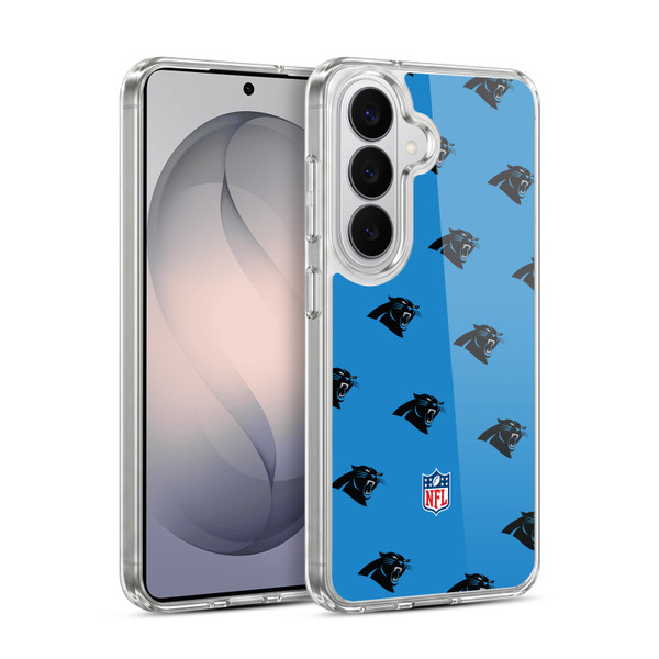 NFL Carolina Panthers Artwork Patterns Soft Gel Case for Samsung Galaxy S26