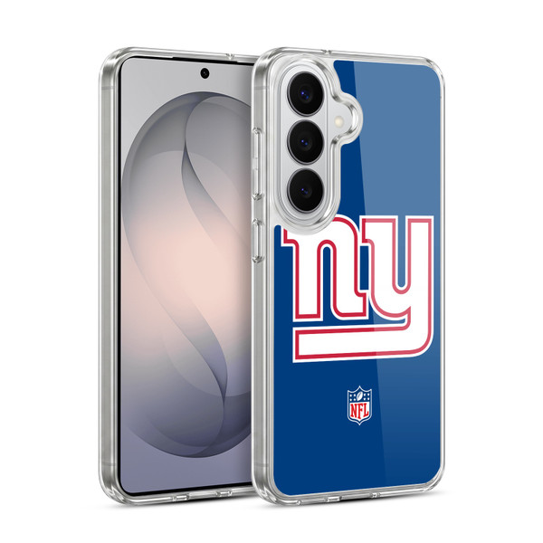 NFL New York Giants Logo Plain Soft Gel Case for Samsung Galaxy S26 Plus