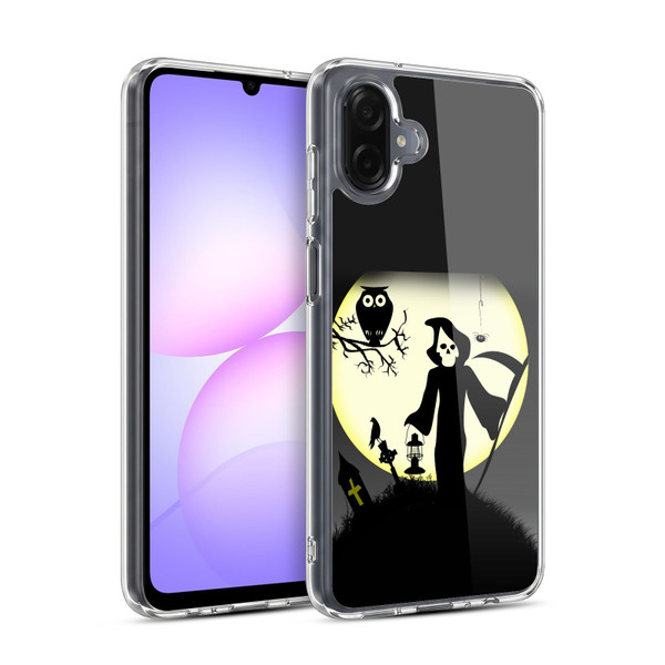 Simone Gatterwe Halloween Death Soft Gel Case for Samsung Galaxy A07 4G