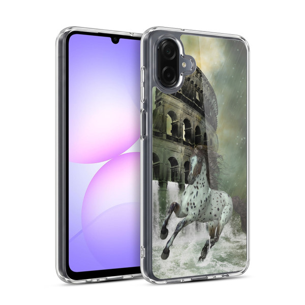 Simone Gatterwe Horses The Escape Soft Gel Case for Samsung Galaxy A07 4G