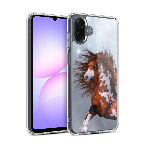 Simone Gatterwe Horses Native Soft Gel Case for Samsung Galaxy A07 4G