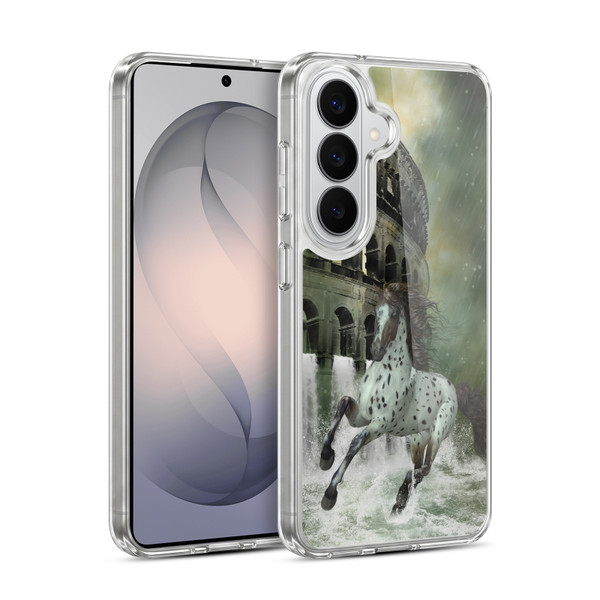 Simone Gatterwe Horses The Escape Soft Gel Case for Samsung Galaxy S26