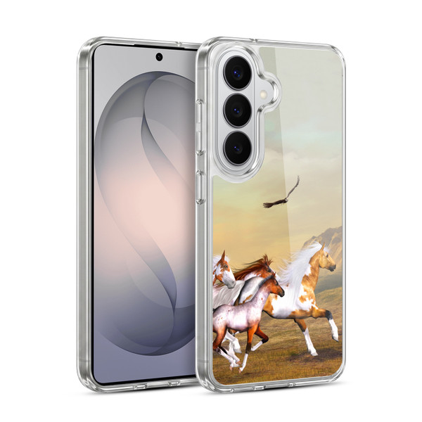 Simone Gatterwe Horses Wild Herd Soft Gel Case for Samsung Galaxy S26